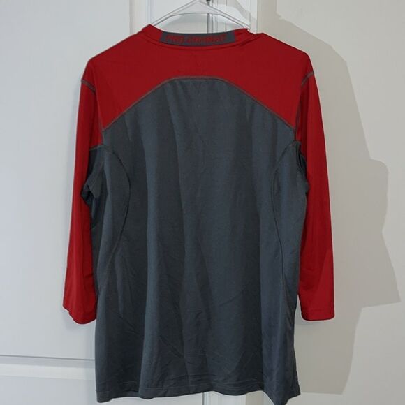 Swingman Ken Griffey Nike Baseball PROCombat Warm up Batting Jersey Shirt L Fit - Picture 6 of 6